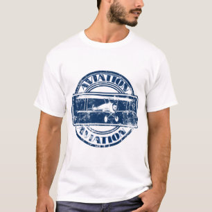 Retro Art. van de Luchtvaart T-shirt