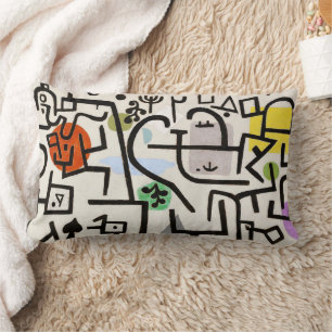 Retro Artistiek Comfort - Rich Port van Paul Klee Kussen