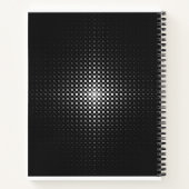 Retro Astronaut Avontuur Notitieboek (Achterkant)