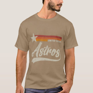 Retro Astros Stijl 70s 80s Voornaam vriend T-shirt