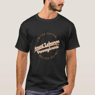 Retro Athletic Mount Lebanon PA Kleding T-shirt