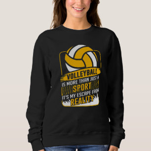 Retro Athletic Volleybal Teamsport Net Spike 14 Trui