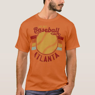 Retro Atlanta Baseball Est 1871 Baseball L T-shirt