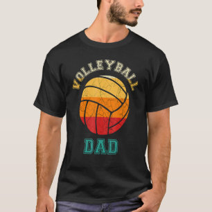 Retro Atletisch Volleybal Team Sport Net Spike T-shirt
