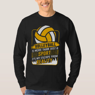 Retro Atletisch Volleybal Teamsport Net Spike 47 T-shirt