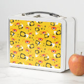 Retro Atom Spinnen Lunchbox (In situ)