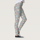 Retro-atomaire starbursts leggings (Rechts)