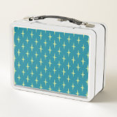Retro Atomic Age Star Patroon (Achterkant)
