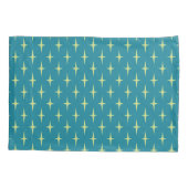 Retro Atomic Age Star Patroon Kussensloop (Achterkant-Links)