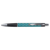 Retro Atomic Age Star Patroon Pen (Achterkant)