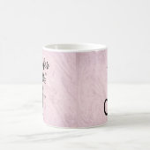 Retro Atomic Black Cat Persoonlijke koffie Mok (Center)