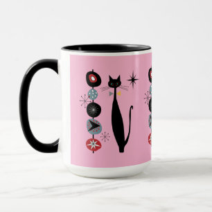 Retro Atomic Era mid Century Modern Cool Cat Kabob Mok