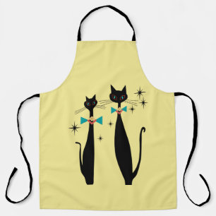 Retro Atomic Era Mid Century Modern MCM Cool Cats Schort