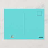 Retro Atomic Kitsch Briefkaart (Achterkant)