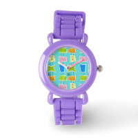 Retro Atomic Kitsch montre pour enfants