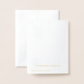 Retro Atomic Mid-Century Mod Red & Gold Starburst Folie Kaarten (Met envelop)