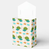 Retro Atomic Mobile Pattern-draagtas Bedankdoosjes (Geopend)