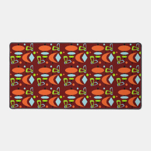 Retro Atomic Shapes Samsung Galaxy Hoesje Bureaumat