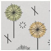 Retro atoombloemen veelkleurig stof (Close Up)