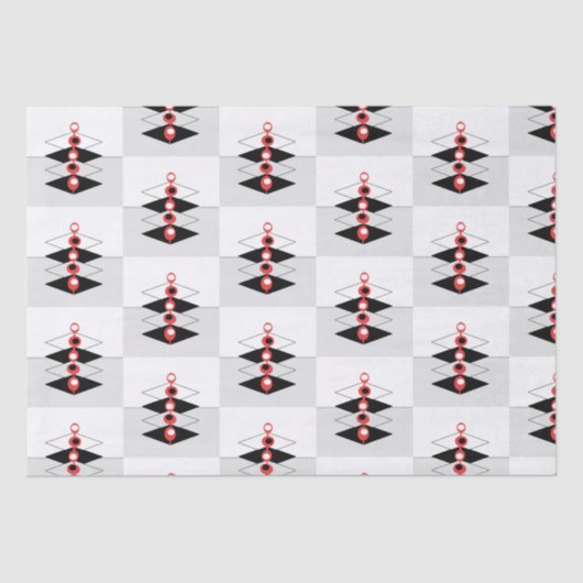 Retro atoombuizen en -toestellen voor atoomtoepass tissuepapier (Voorkant)