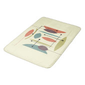 Retro atoomhep Abstract Badmat (Gekanteld)