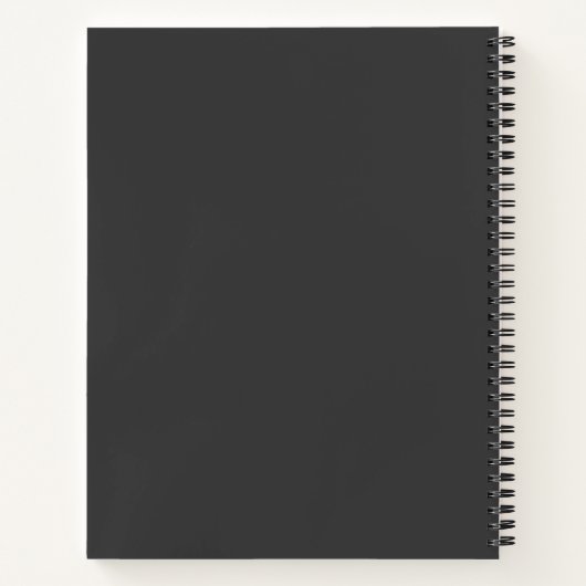 Retro atoomruimtetijdperk midden eeuw modern notitieboek (Achterkant)
