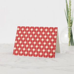 Retro atoomsterren uit de middeleeuwen van de mid kaart