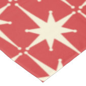 Retro  atoomsterren uit de middeleeuwen van de mid tafelkleed (Gekanteld)