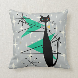 Retro atoomtijdperk midden midden midden midden mo kussen