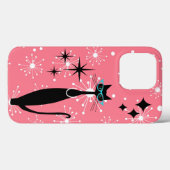 Retro atoomtijdperk midden midden midden moderne M Case-Mate iPhone Case (Achterkant (horizontaal))