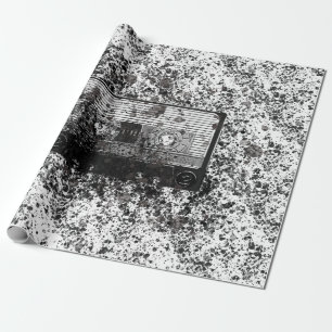 Retro Audio Cassette Cadeaupapier