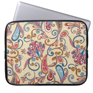 Retro Audio Cassette: jaren '90 Wallpaper Laptop Sleeve