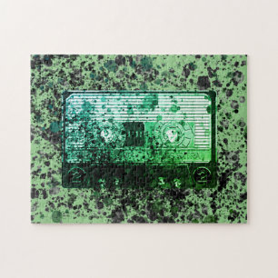 Retro Audio Cassette Legpuzzel