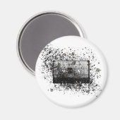 Retro Audio Cassette Magneet (Voorkant / Achterkant)