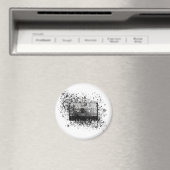 Retro Audio Cassette Magneet (Insitu (Vaatwasser))