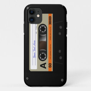 Retro Audio Cassette MixTape Funny iPhone 5 Hoesje