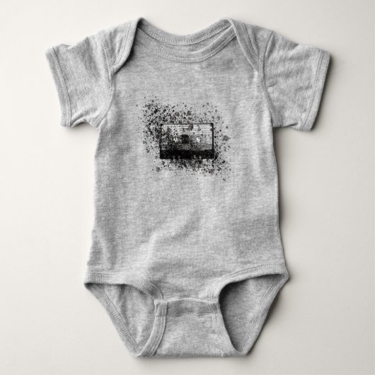 Retro Audio Cassette Romper (Voorkant)