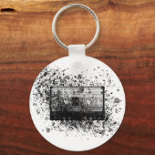 Retro Audio Cassette Sleutelhanger (Voorkant)