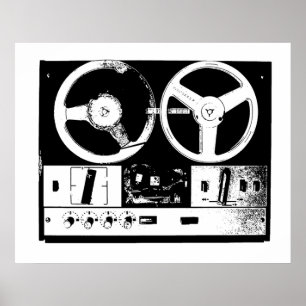 Retro-audio Poster