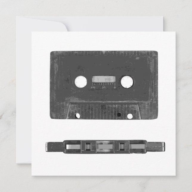 Retro audiocassette (Voorkant)