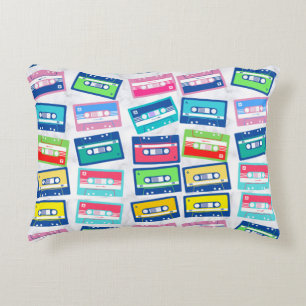 Retro audiomassette cassette accent kussen