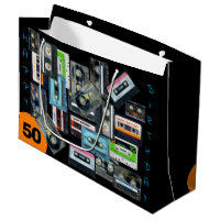 Retro Audiotape Cassette Mixtapenaam Birthday LGB