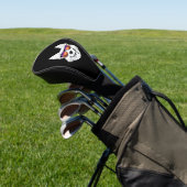 Retro Australische Rundvee Hond Zonnebril Golfheadcover (Insitu)