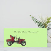 RETRO AUTO, AUTO-HERSTEL, groen (Staand voorkant)