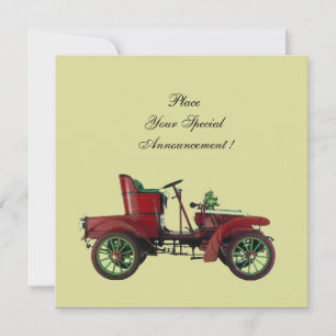 RETRO AUTO, AUTO RESTAURATIE AANKONDIGING