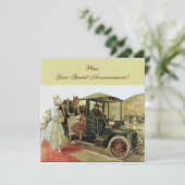 RETRO AUTO, AUTO RESTORATION 2, rood geel Aankondiging (Staand voorkant)