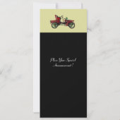 RETRO AUTO, AUTO RESTORATION 2, rood geel zwart Aankondiging (Achterkant)