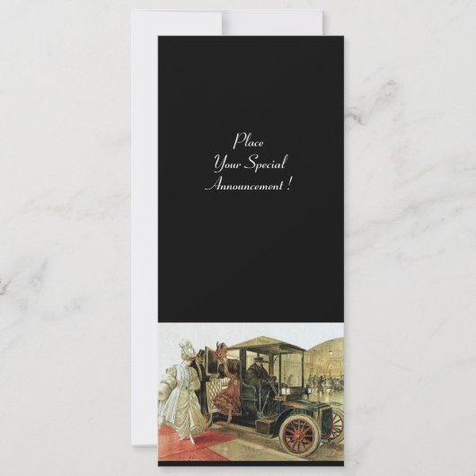 RETRO AUTO, AUTO RESTORATION 2, rood geel zwart Aankondiging (Voorkant)