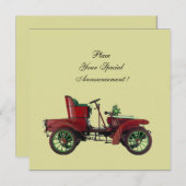 RETRO AUTO, AUTO-RETORATIE AANKONDIGING (Voorkant / Achterkant)