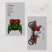 RETRO AUTO - AUTOMOTIEF VISITEKAARTJE (Voorkant / Achterkant)